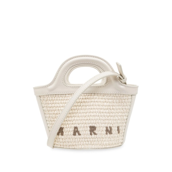 micro Tropicalia logo-embroidered tote bag