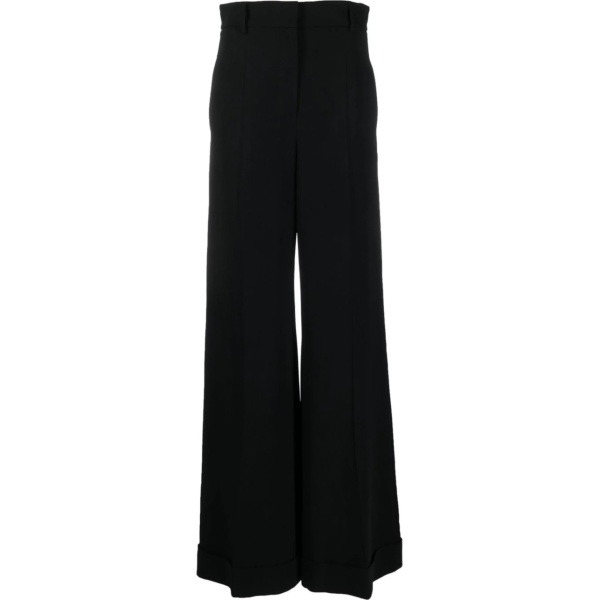 mid-rise palazzo pant