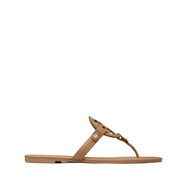 Miller logo-motif flip flops