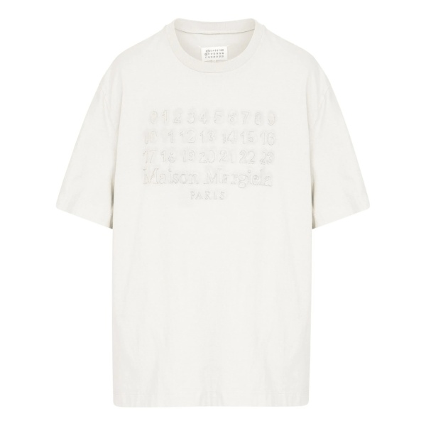 numbers-motif T-shirt