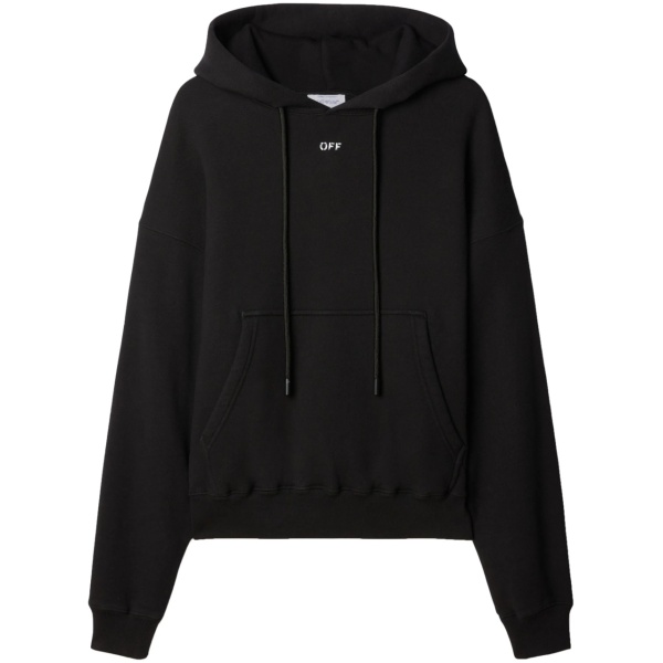 Off Stamp cotton hoodie