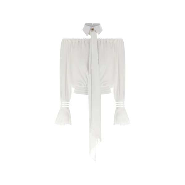 off-the-shoulder blouse