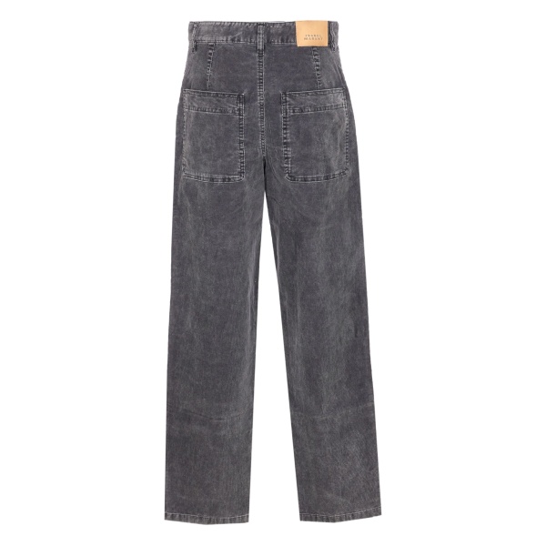 Onyta patch-pocket corduroy trousers