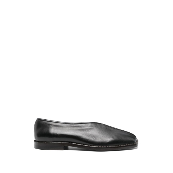 open-toe loafers
