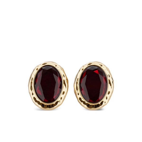 oval-shape earrings