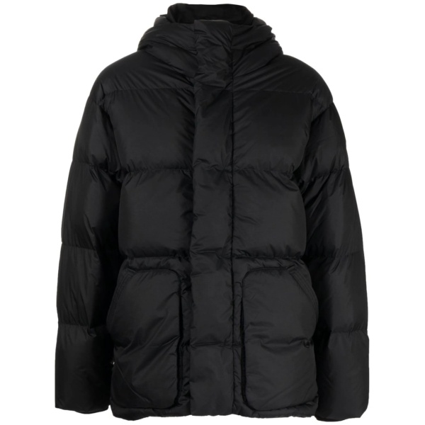 padded hooded jacket