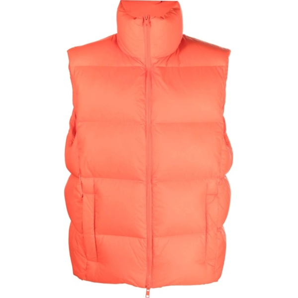 padded zip gilet
