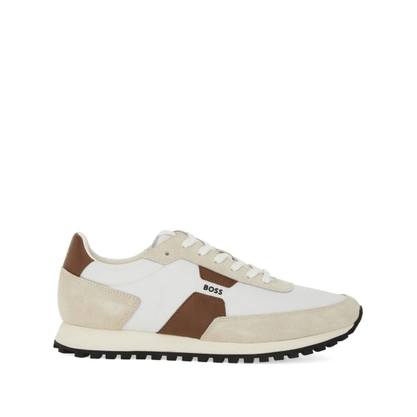 panelled sneakers