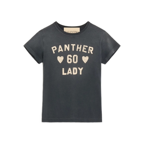 Panther Lady-print T-shirt