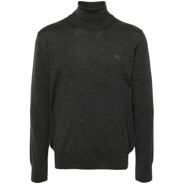 Pegaso-embroidery sweater