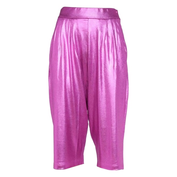 pleated bermuda shorts