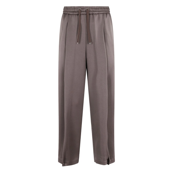 pleated drawstring pants
