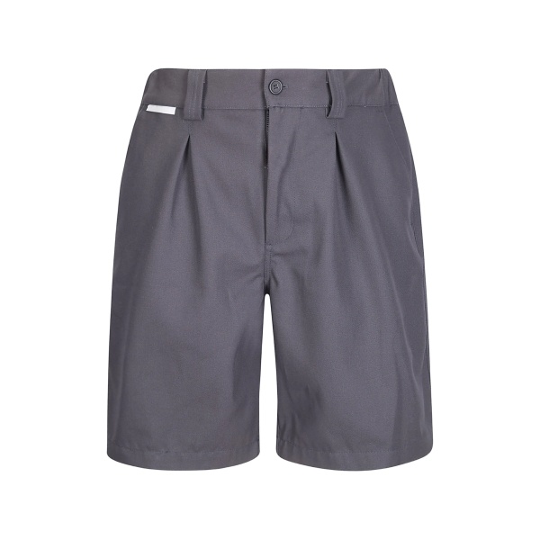 pleated replicated shorts