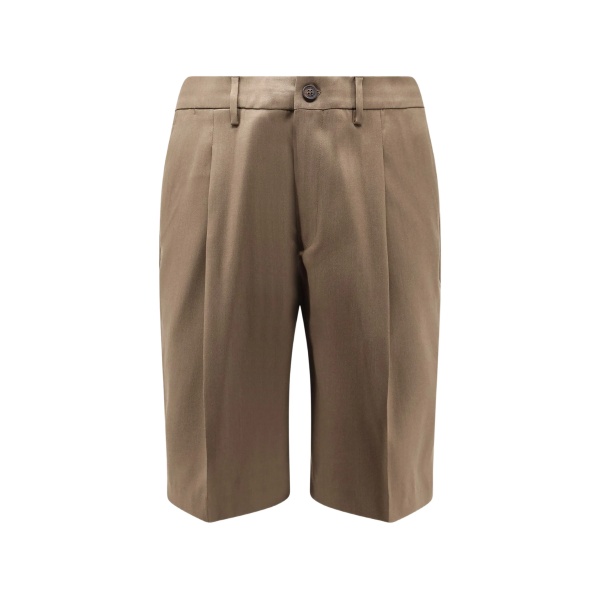 pleated shorts