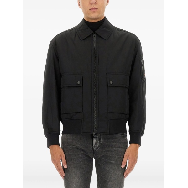 pocket zip jacket