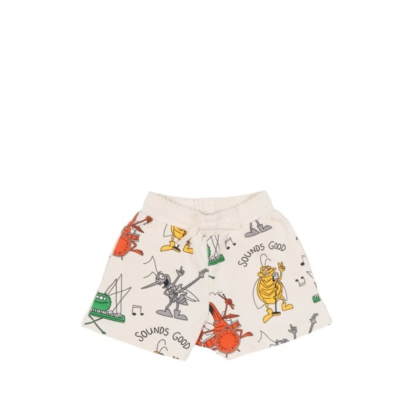 printed jersey shorts