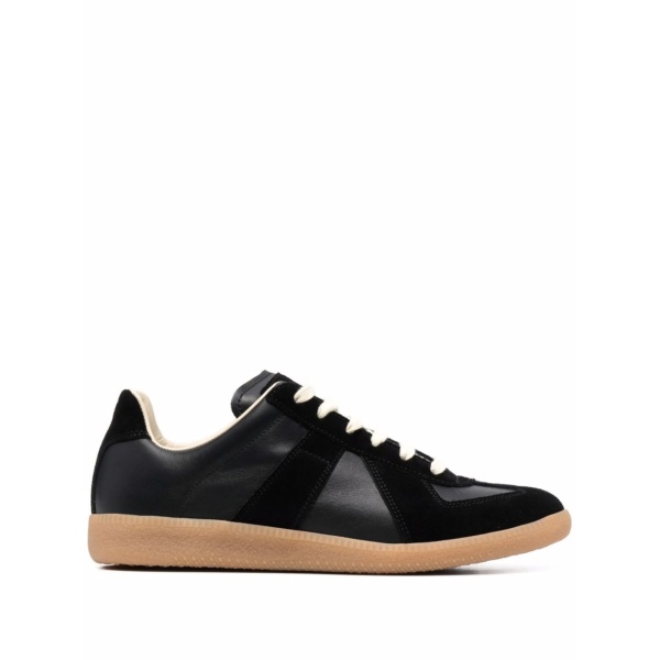 Replica low-top leather sneakers