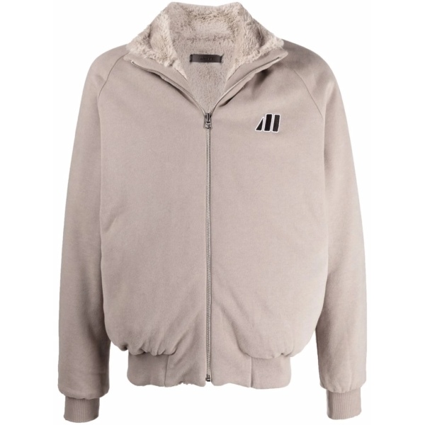 reversible zip-fastening jacket