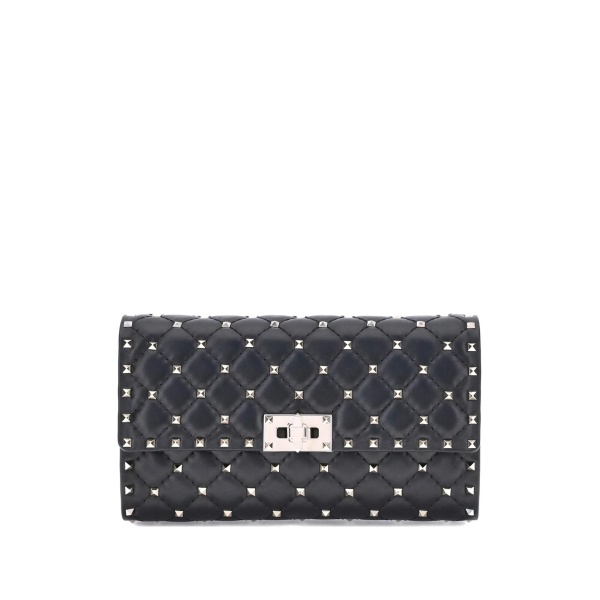 Rockstud quilted shoulder bag