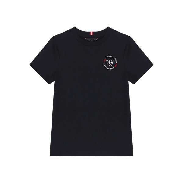 round-neck T-shirt