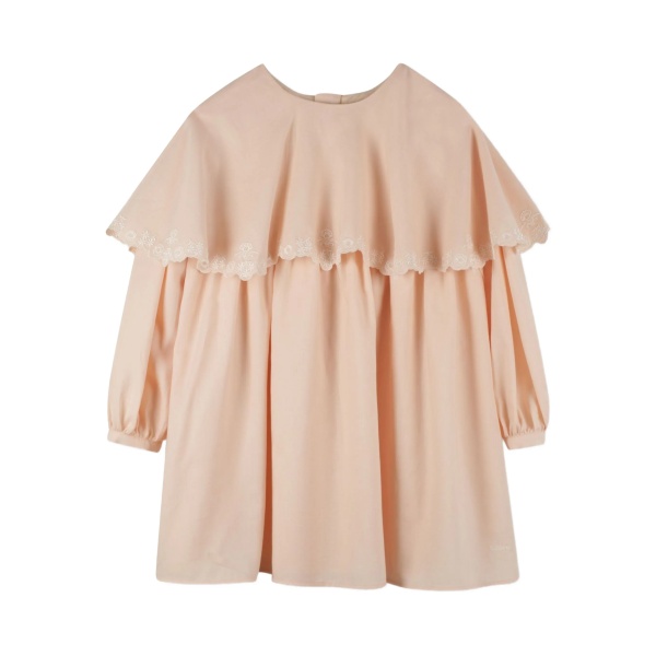 ruffled layered dress