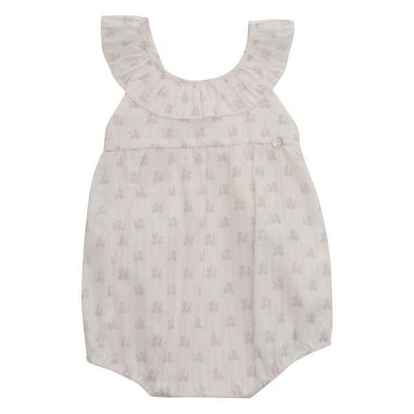 ruffled pram-print body