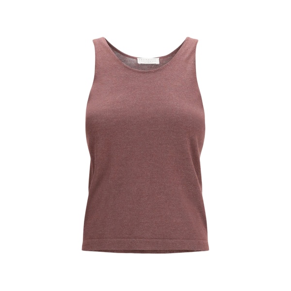 scoop-neck tank top