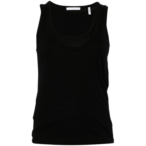 scoop-neck tank top