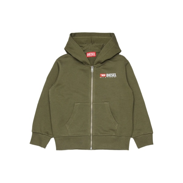 Sdropshoodz Over hooded zip-fastening hoodie