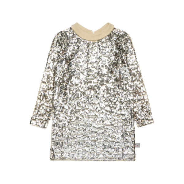 sequin-embellished dress