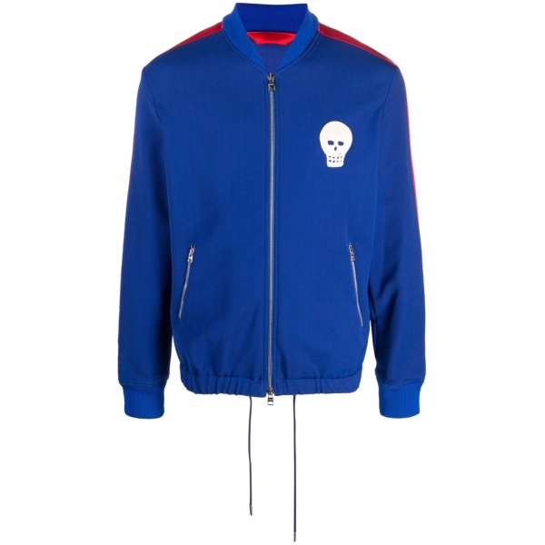 skull patch sports jacket