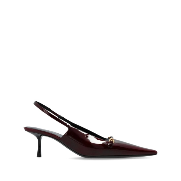 slingback 60mm patent-leather pumps
