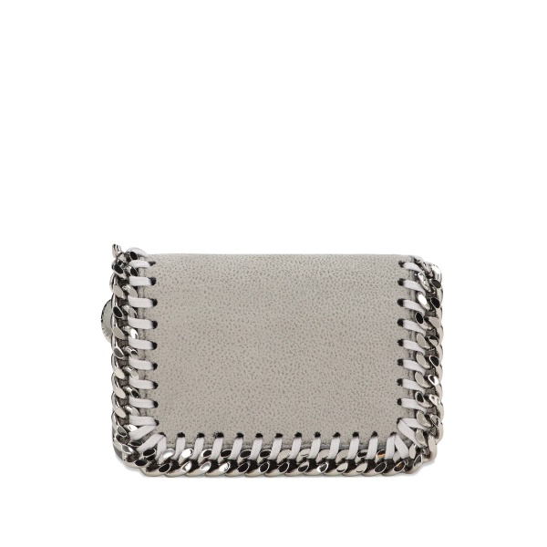 small Falabella flap chain wallet