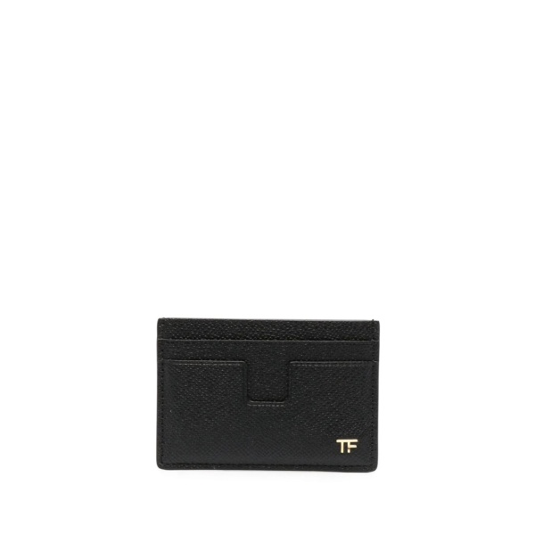 small grained texture leather cardholder
