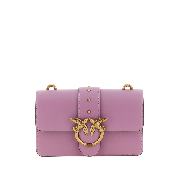 small studs-embellishment leather cross body bag