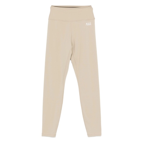 SR logo-print performance leggings