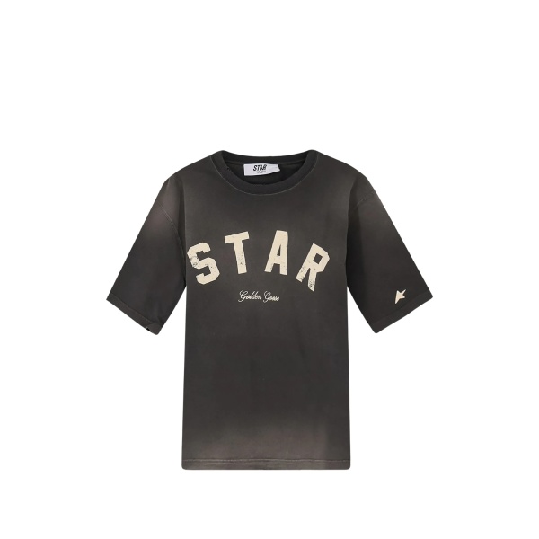 star-graphic T-shirt