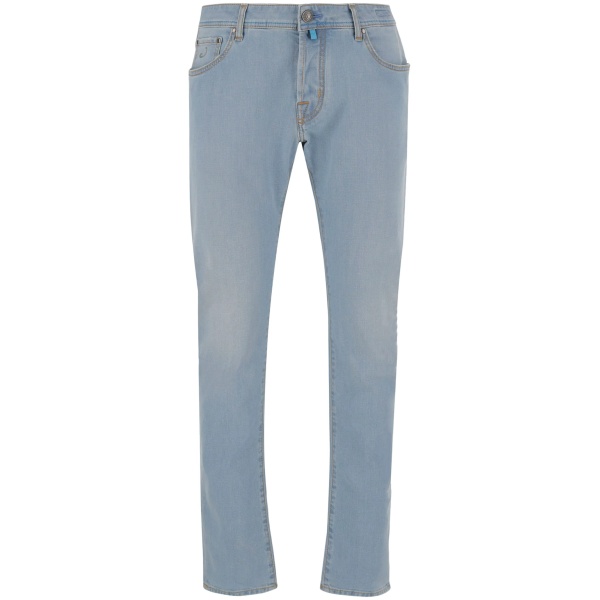 straight-leg jeans