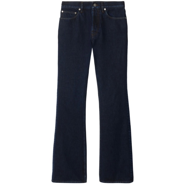straight-leg jeans