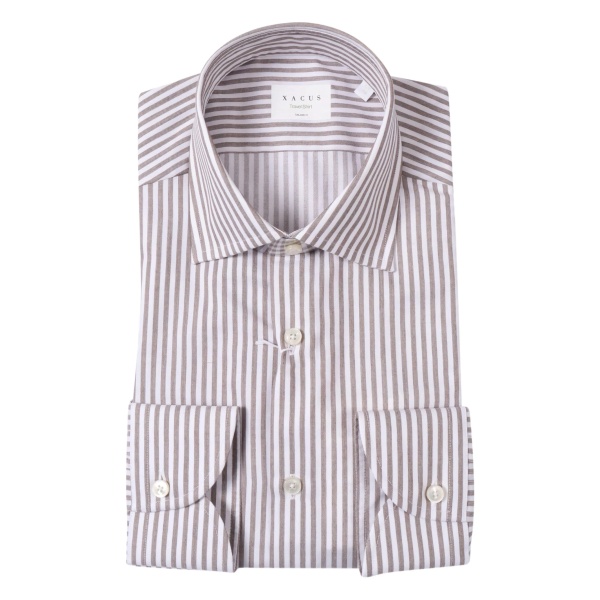striped cotton shirt