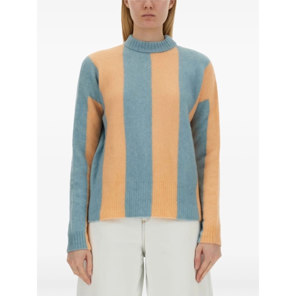 striped knitwear