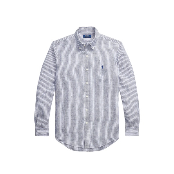 striped linen shirt