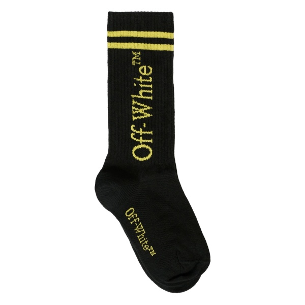 striped ribbed socks