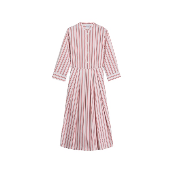 striped shirt dress