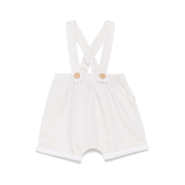 striped shorts set