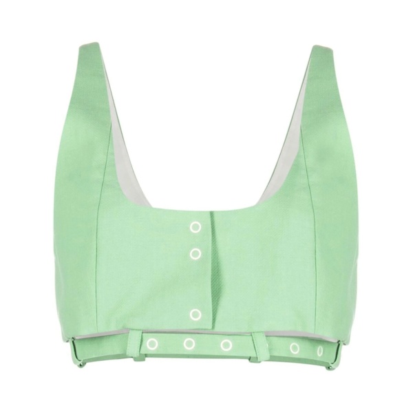 Suiting crop top