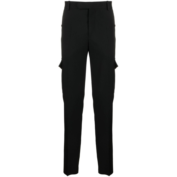 tapered-leg cargo trousers