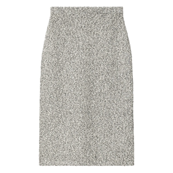 tweed midi skirt