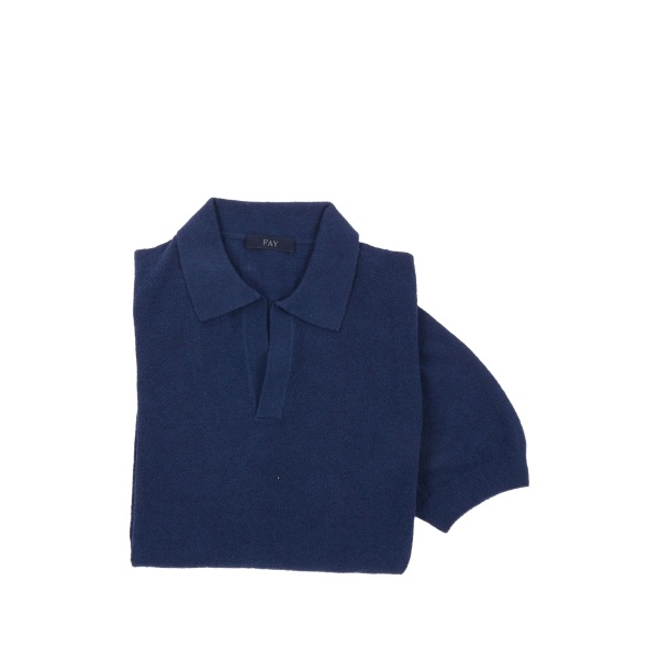 v-neck polo shirt