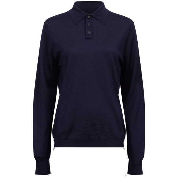wool polo jumper